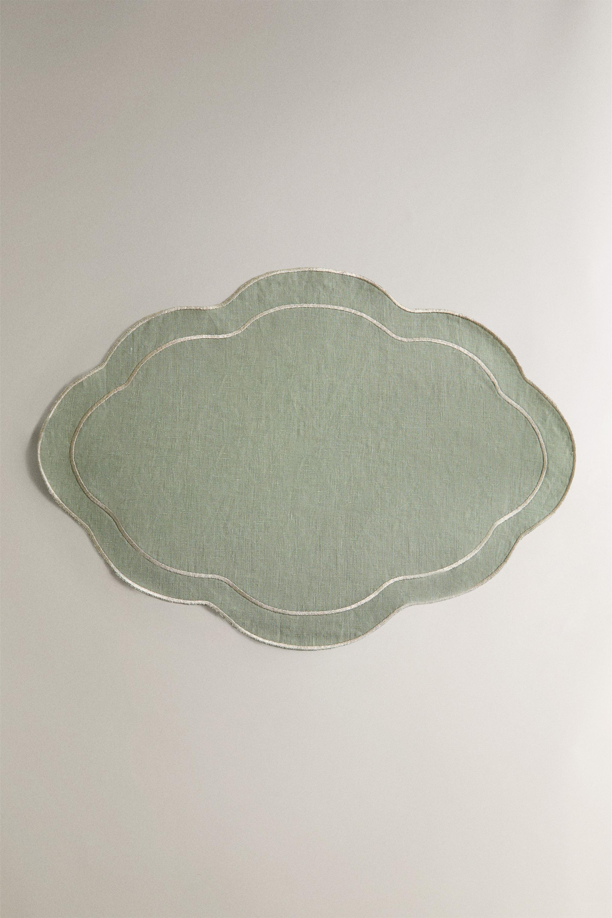 SET DE TABLE LIN BRODERIE NOËL